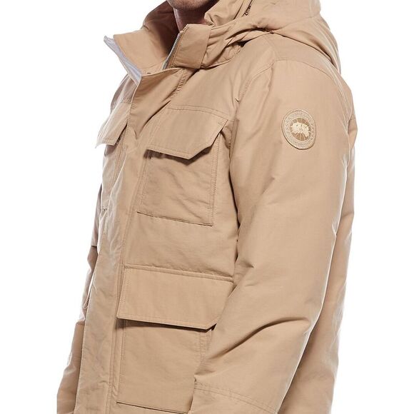Canada Goose Mens Maitland Down Parka, Brown - Picture 3 of 4